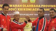 Aklamasi, Abu Razak Ketua KONI Aceh Periode 2022-2026 Acehzone.com
