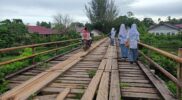 Masyarakat Minta Plat Jembatan Gampong Panton Krueng Dipasang Acehzone.com