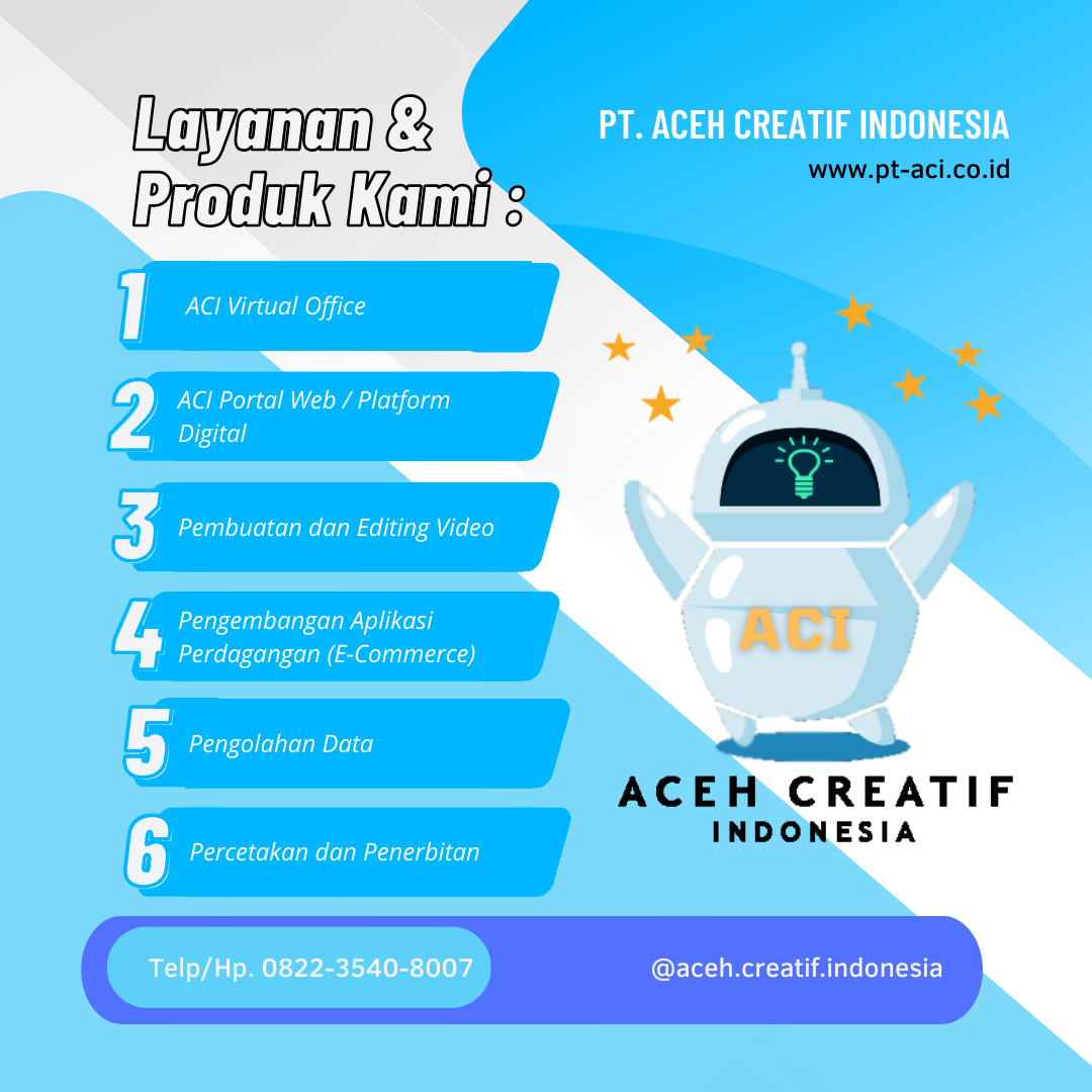 Aceh Creatif Indonesia Akan Luncurkan Virtual Office di Aceh Acehzone.com